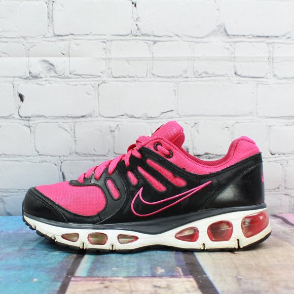 Nike Other - Nike Air Max Tailwind 2010 Black Leather Mesh Rubber Sole Sneakers US 5 Y